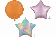 Merged balloon images without black heart