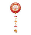 24" Happy Thanksgiving Drop a Line Balloon