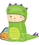 24" Monster Trick or Treat Balloon