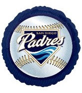 18" MLB San Diego Padres Baseball Balloon