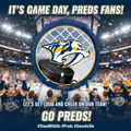 Nashville Predators NHL Social Post