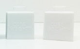 65 gram Cube Balloon Weight: White (10 Pack)