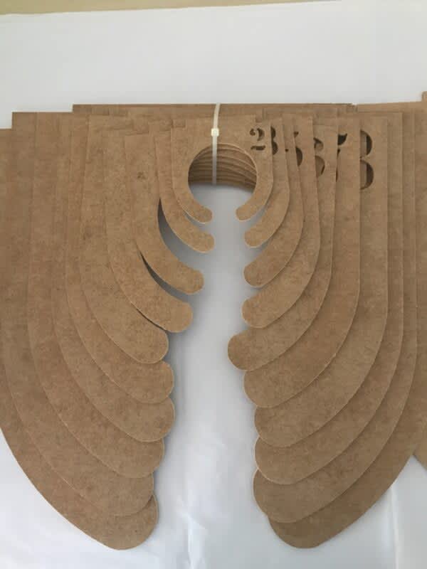 Balloon Sizer Wooden Calibrator Set Gemar 2" to 11"