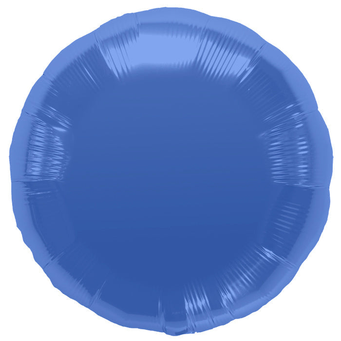 18" Northstar Brand Foil Balloon Periwinkle Round