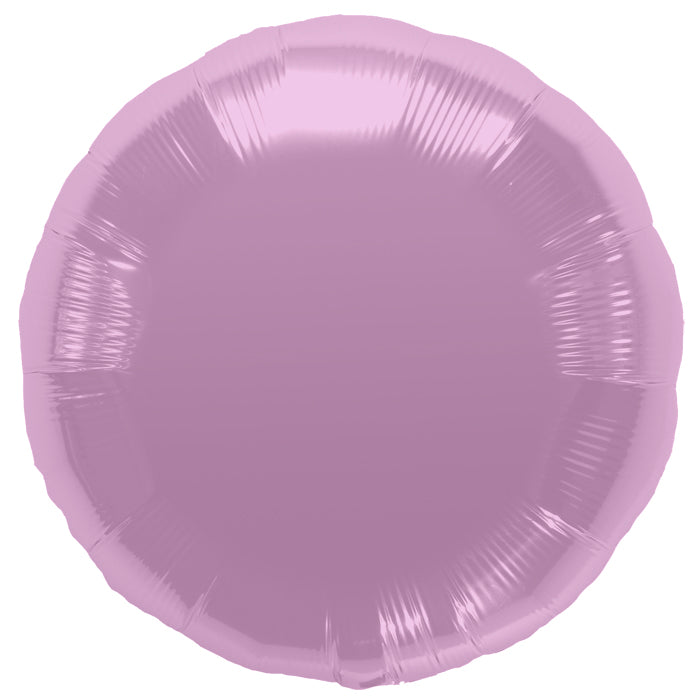 18" Northstar Brand Foil Balloon Lilac Round