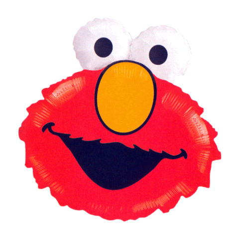 20" Elmo Head Sesame Street Balloon