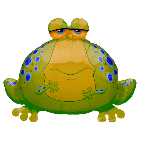 Airfill Only Mini Shape Big Bullfrog Balloon