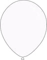 9" Standard White Decomex Latex Balloons (100 Per Bag)