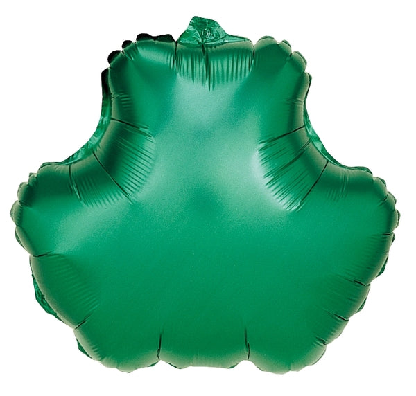 18" Foil Shape Balloon Green Shamrock
