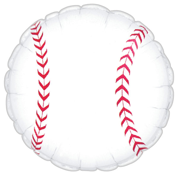 18" Baseball Foil Balloon
