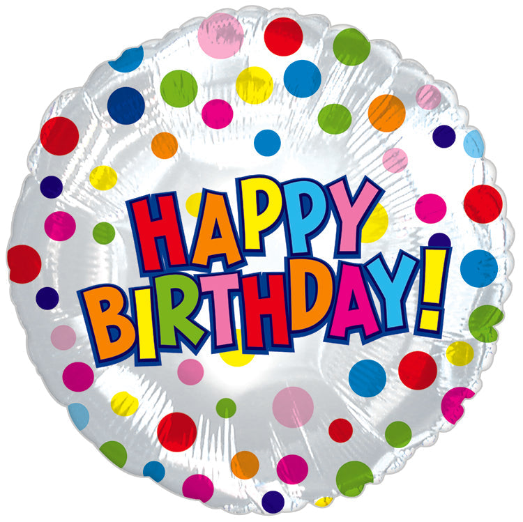 17" Happy Birthday Treat Balloon
