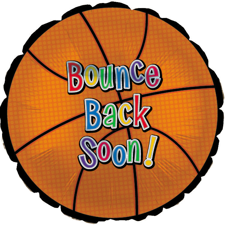 18" Bounce Back Soon Foil Balloon