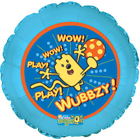 17" Wubbzy Play Packaged Balloon