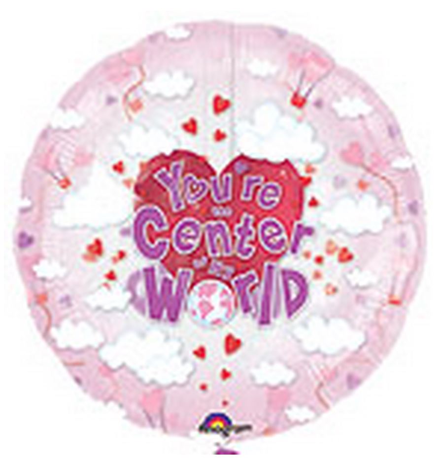 29" Center Of My World Insider Balloon