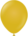 12" Kalisan Latex Balloons Retro Mustard (50 Per Bag)