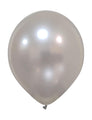 11" Cattex Premium Metal Pure Silver 50 Latex Balloons