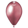 13" Gemar Latex Balloons (Bag of 25) Shiny Pink