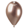 13" Gemar Latex Balloons (Bag of 25) Shiny Rose Gold