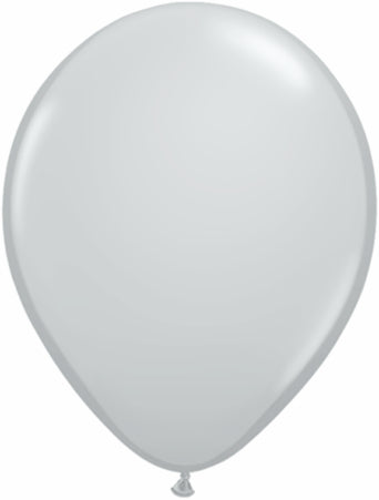 11" Qualatex Latex Balloons GRAY (100 Per Bag)