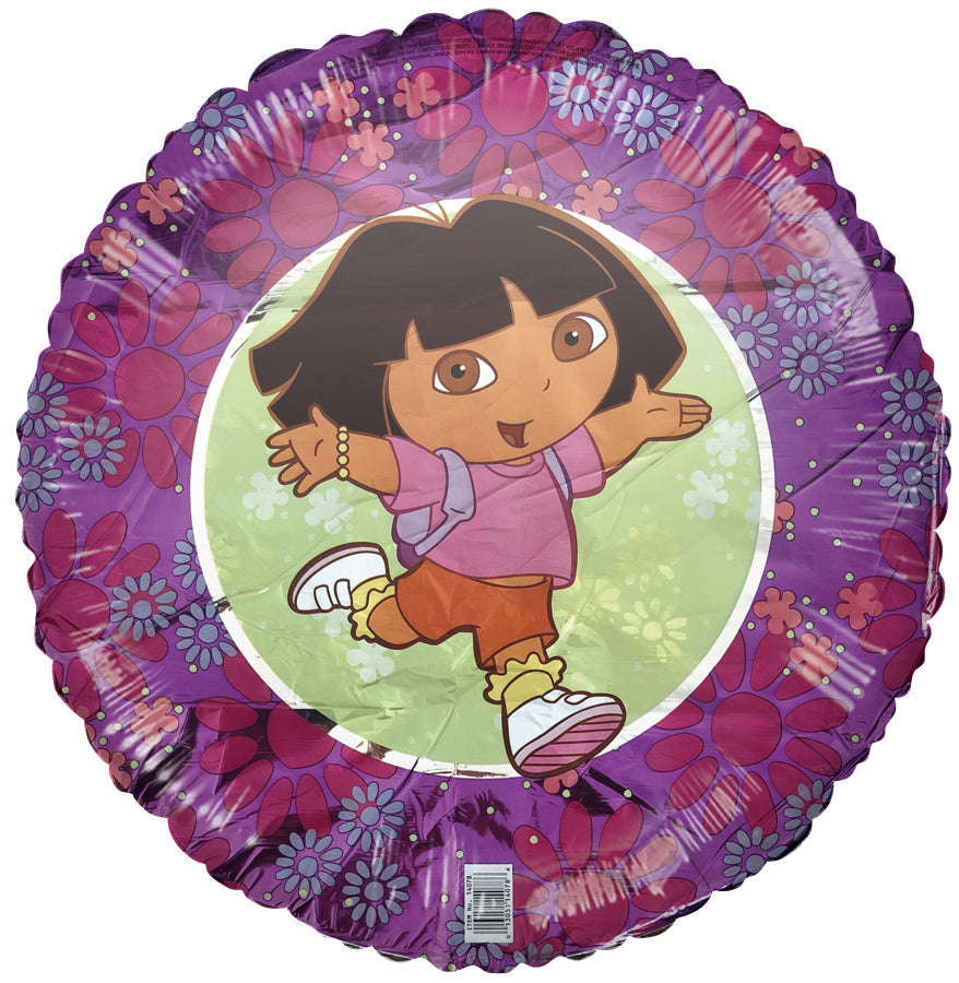 18" Dora the Explorer Foil Balloon