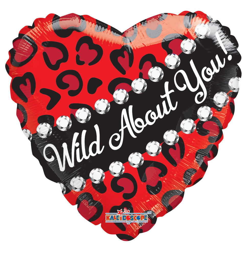 18" Wild About You Foil Balloon
