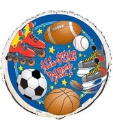 18" All Star Party Balloon