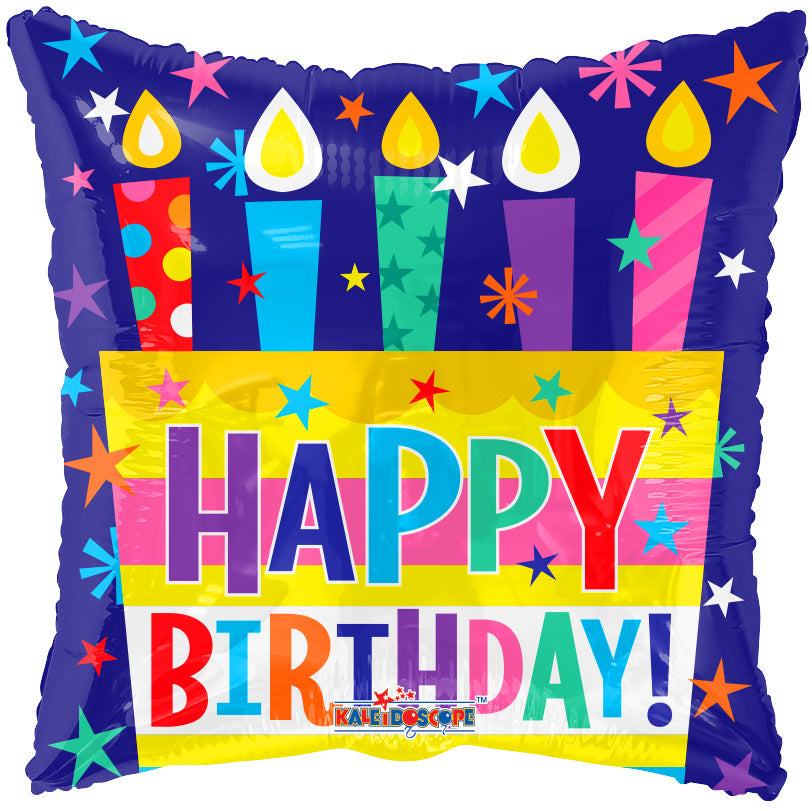 18" Birthday Cake Foil Balloon
