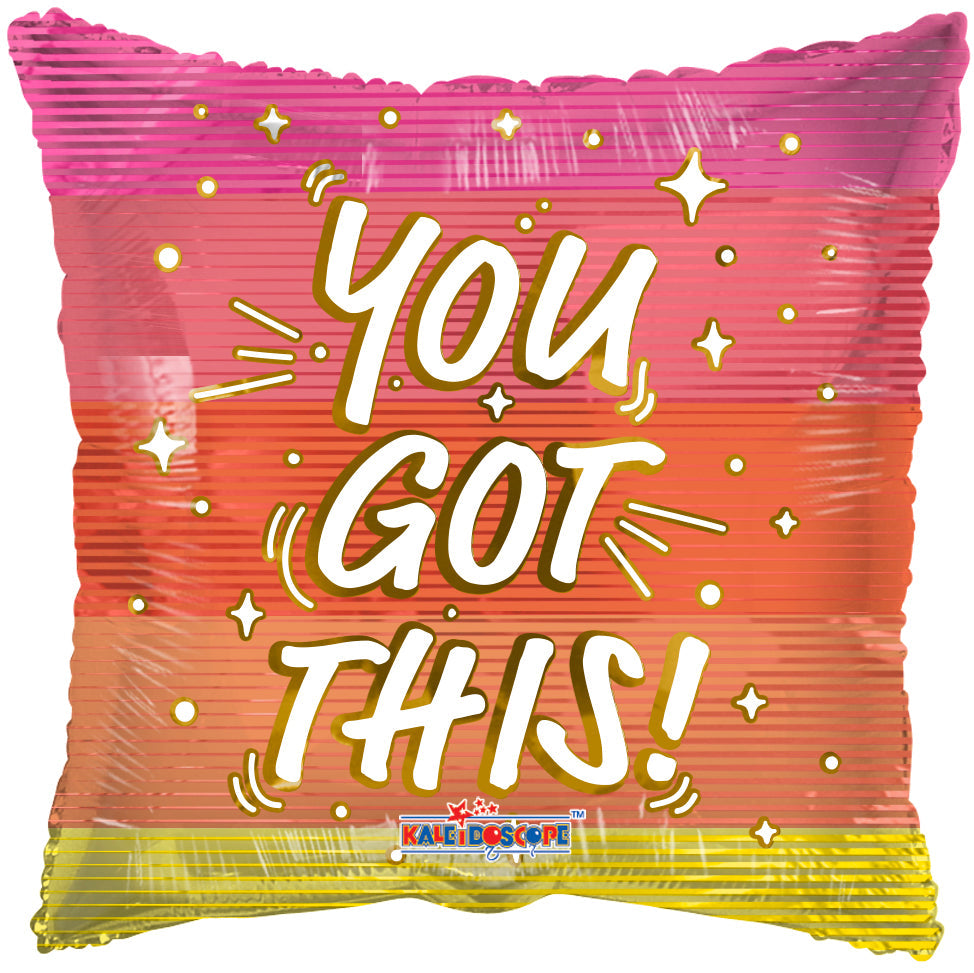 18" You Got This! Foil Balloon