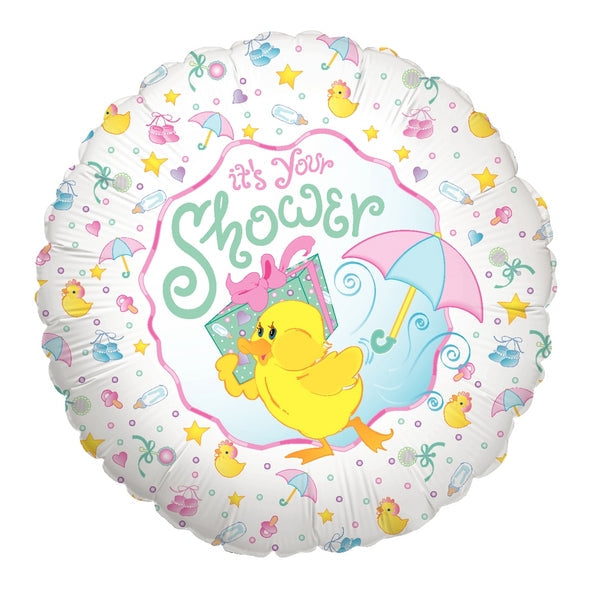 18" Balloon Baby Shower Duck