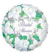 18" Bridal Shower Magnolias Balloon