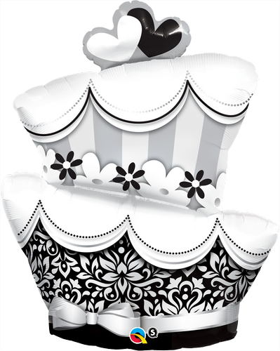 41" Shape Fun And Fabulous Wedding Cake Balloon