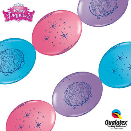 12" Quicklink Special Assorted (50 Count) Princess Latex Balloons