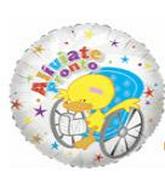 18" Aliviate Pronto Duck Balloon (Spanish)