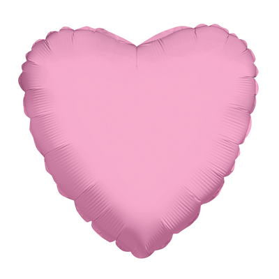 9" Airfill Only Heart Pink Brand Convergram Balloon