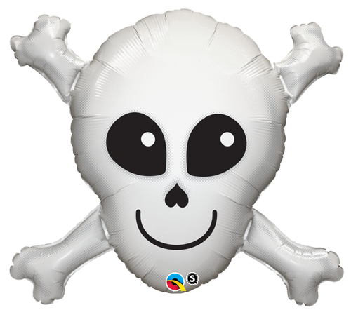 32" Happy Skull Balloon