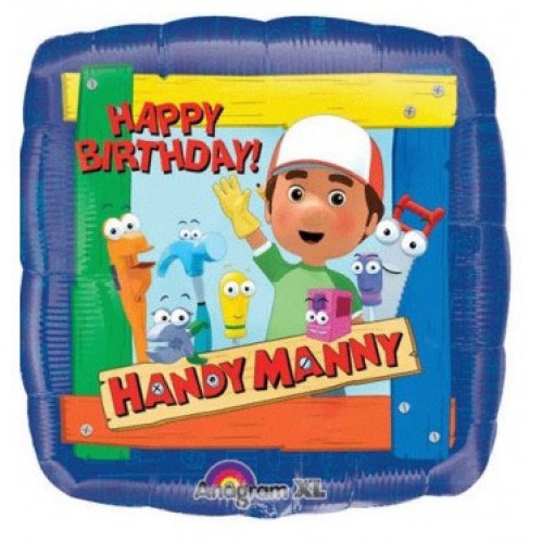 18" Handy Manny Happy Birthday Balloon