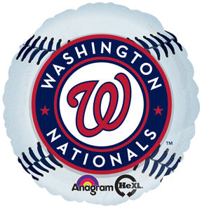 18" MLB Washington Nationals Baseball Balloon