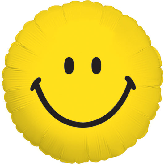4" Airfill Only Smiley Face Balloon