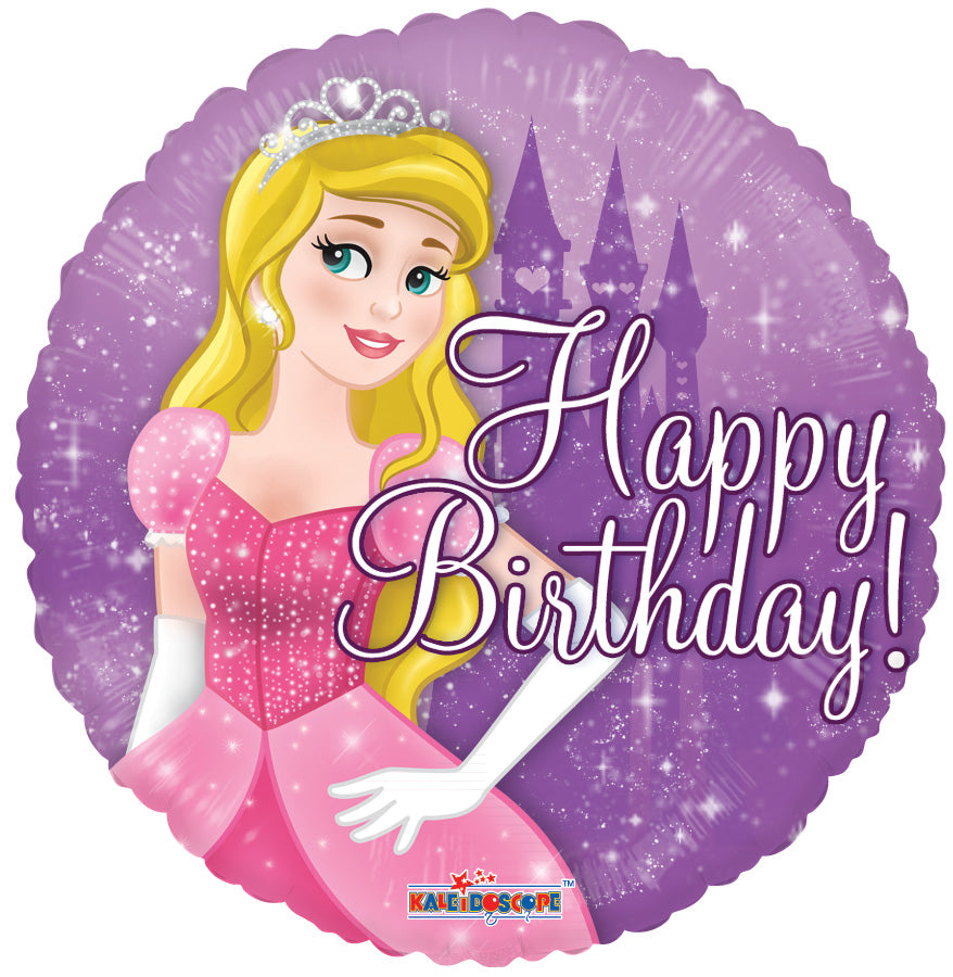 18" Birthday Princess Balloon