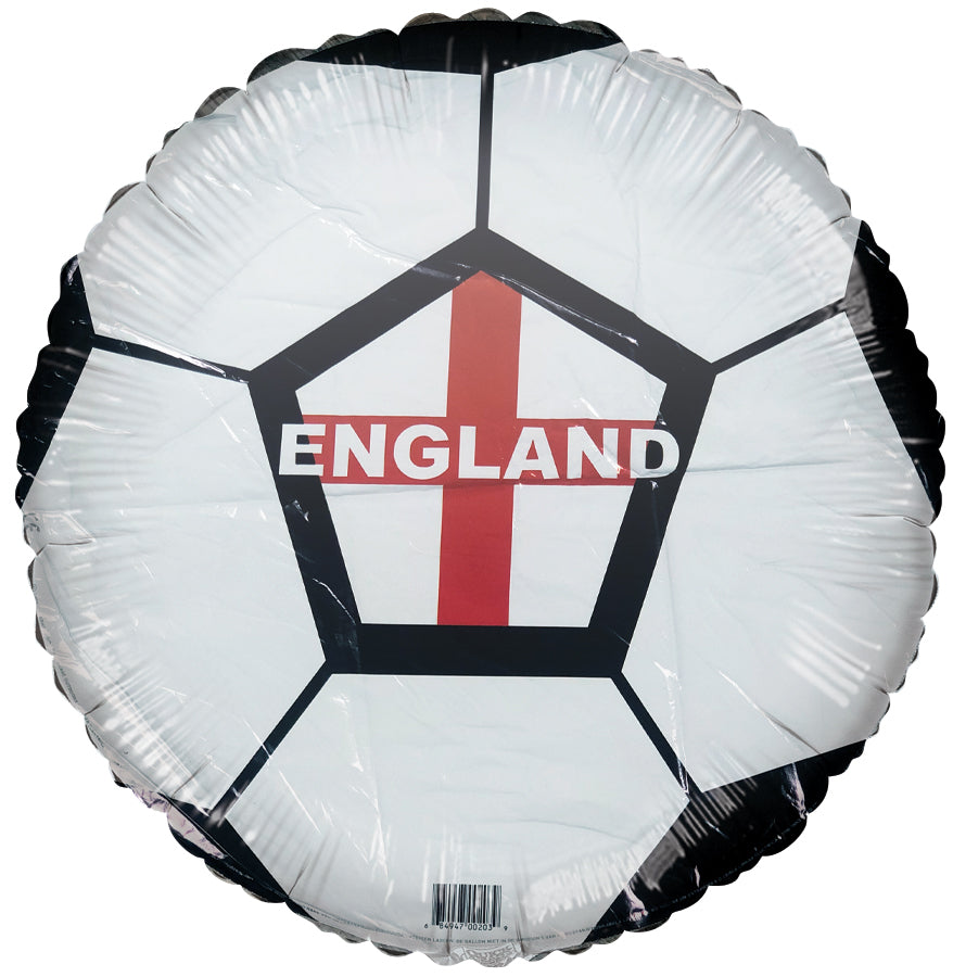 18" England Soccer/Football Foil Balloon