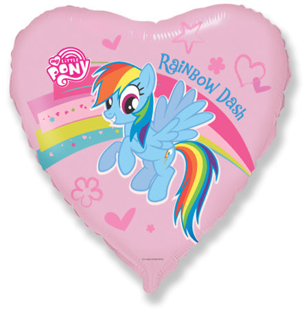 18" My Little Pony Rainbow Foil Balloon