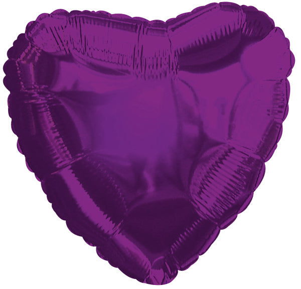 18" CTI Brand Purple Heart Foil Balloon
