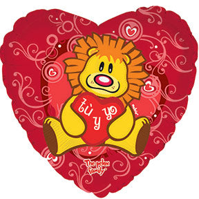 18" Tu Y Yo Leon Lion Globo Balloon (Spanish)