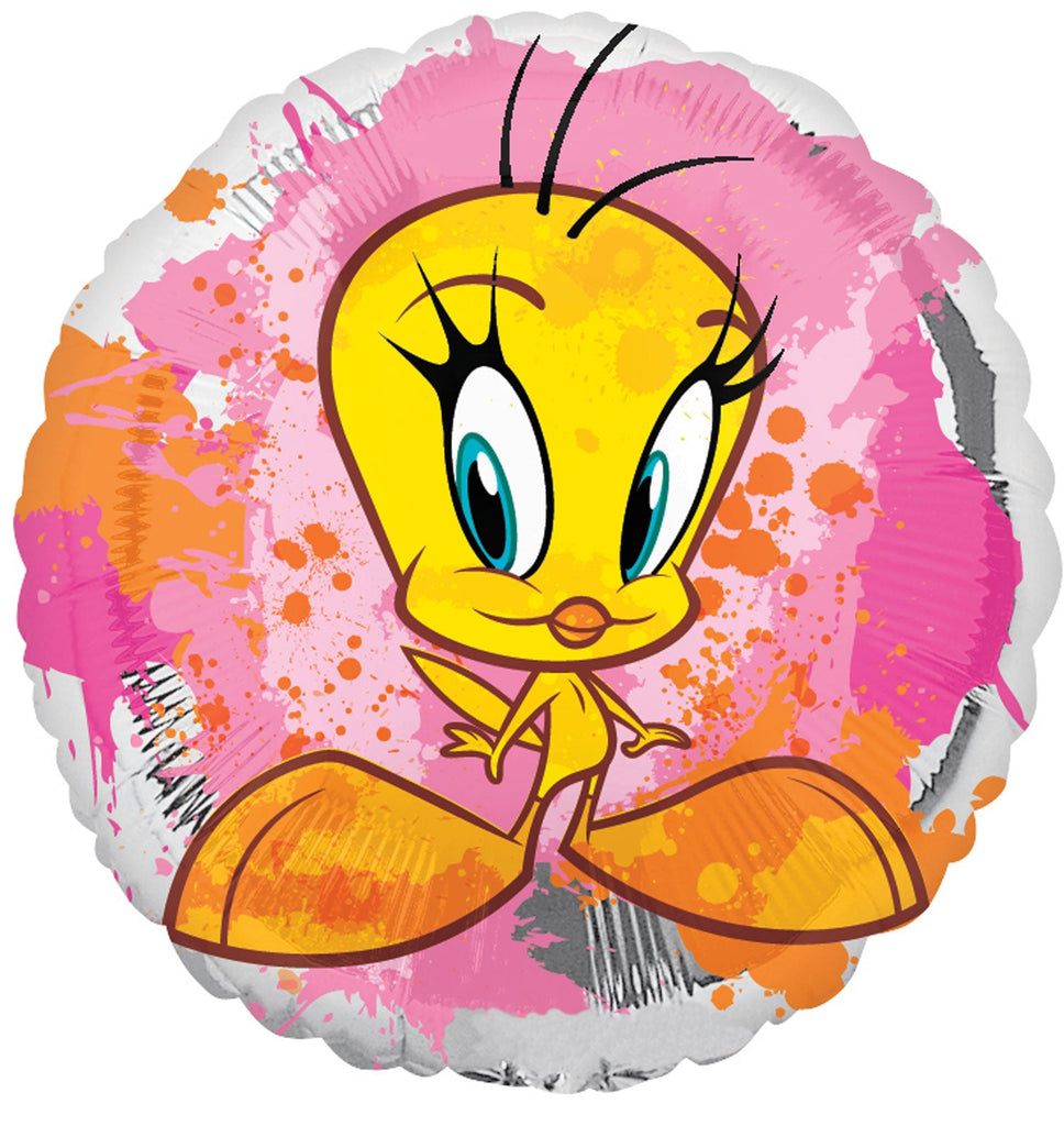 9" Airfill Only Tweety Design Balloon