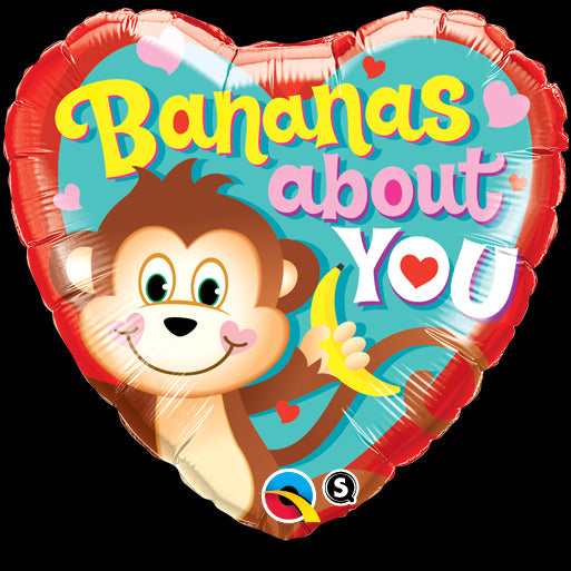 18" Bananas About You Balloon