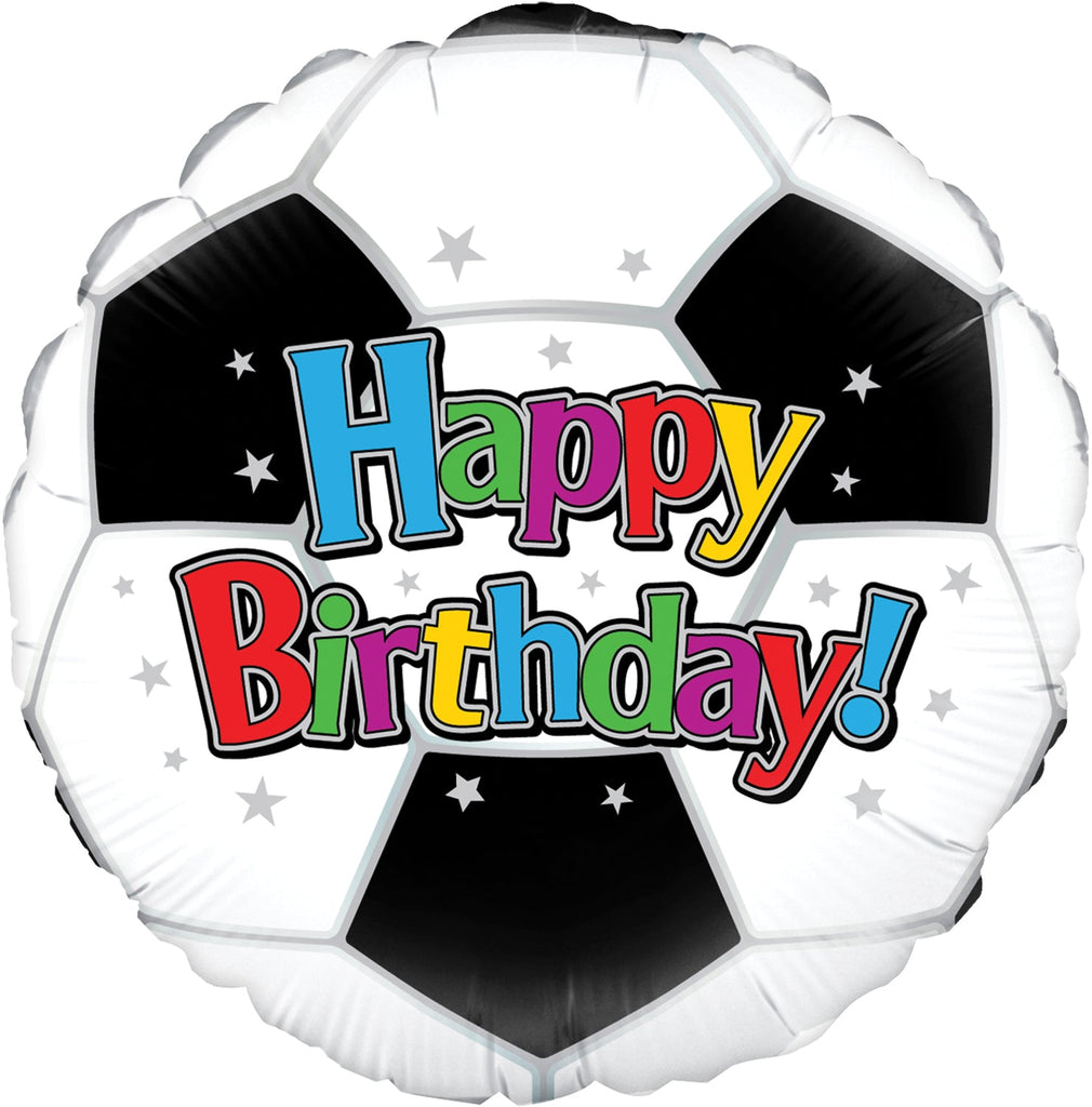 18" Football Birthday Oaktree Foil Balloon