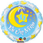 18" Es Un Nino Nursery Spanish Balloon