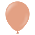 10523512 5 inches kalisan latex balloons standard clay pink 50 per bag