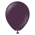 10523532 5 inches kalisan latex balloons standard plum 50 per bag