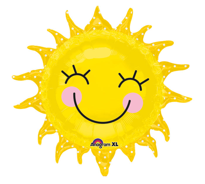 29" Smiling Sunshine Sun Balloon